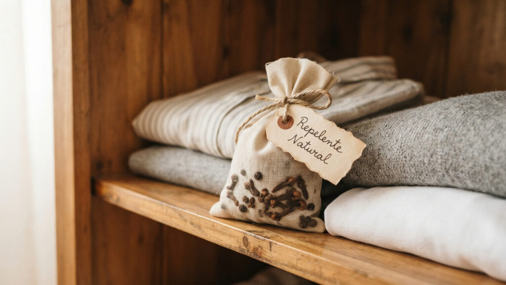 Adeus traças no guarda-roupa: o repelente natural com pimenta-do-reino e cravo que protege suas roupas sem deixar cheiro de naftalina