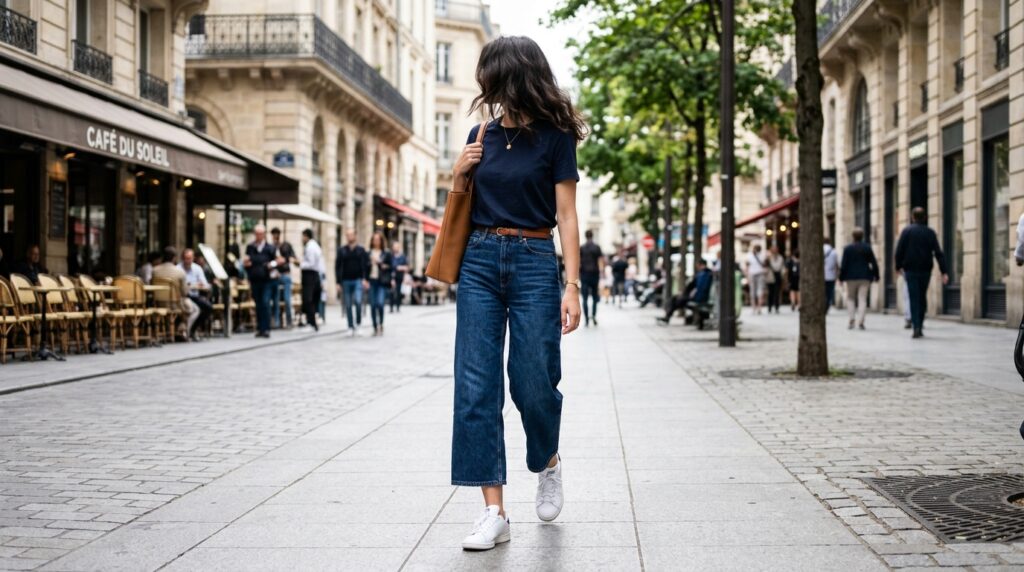 Como usar calça pantacourt com peças que você já tem no guarda-roupa sem achatar a silhueta e criar um look elegante