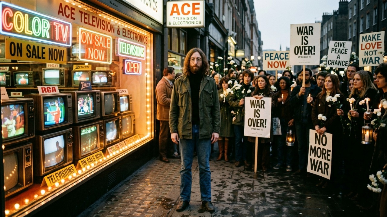 John Lennon sobre a paz: “Se todos exigissem paz em vez de outra televisão, então haveria paz.” Uma reflexão sobre as escolhas da humanidade