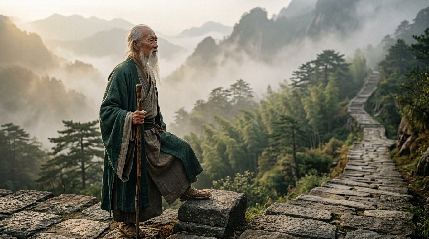 Ensinamento chinês de Lao-Tsé — “Uma jornada de mil milhas começa com um único passo.” Uma reflexão sobre coragem e ação