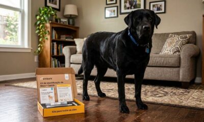 Ela pensou ter adotado um filhote de labrador, mas o teste de DNA revelou uma raça rara