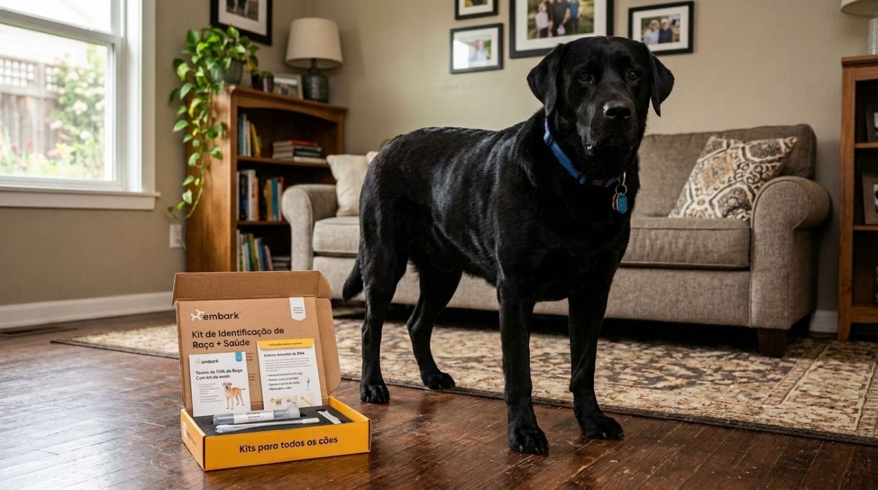 Ela pensou ter adotado um filhote de labrador, mas o teste de DNA revelou uma raça rara