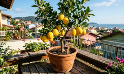 A árvore frutífera de crescimento rápido que é perfeita para vasos e fornece frutos deliciosos o ano inteiro no quintal