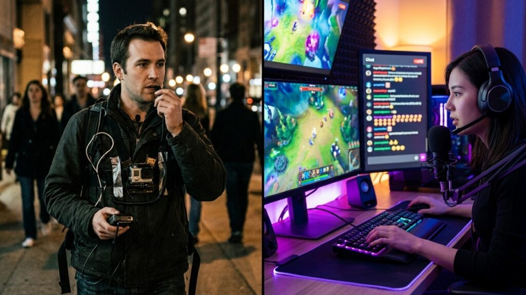 Homem prende uma câmera ao corpo, transmite a própria vida 24 horas por dia para desconhecidos e, sem perceber, acaba dando origem a uma das maiores plataformas de streaming do mundo