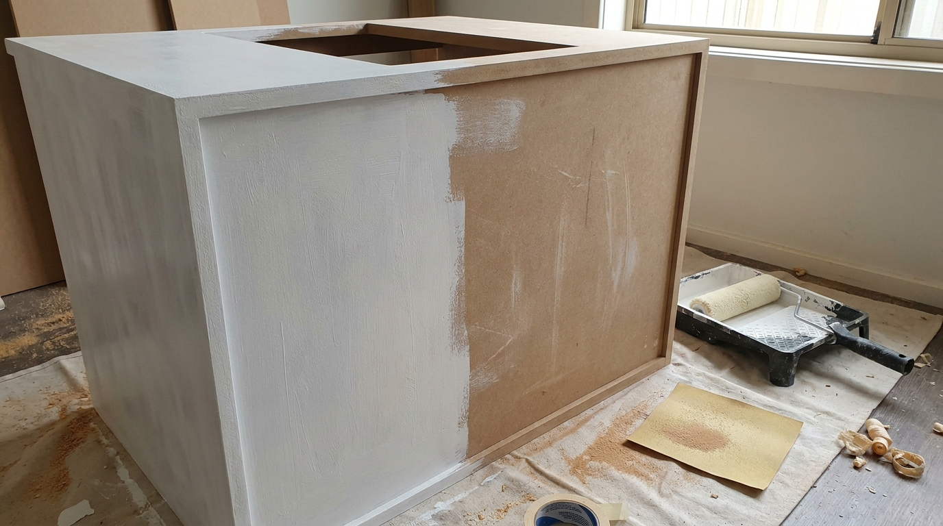 O que aplicar primeiro no MDF: primer ou pintura? Essa é a ordem correta