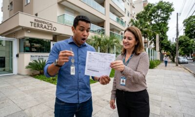 Homem arremata imóvel em leilão da Caixa por R$ 90 mil achando ter feito o negócio da vida, mas ao receber as chaves descobre uma dívida de condomínio de R$ 40 mil que a lei manda ele pagar