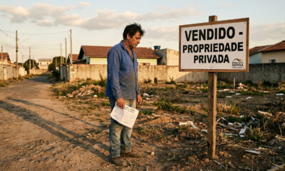 Homem compra terreno de R$ 100 mil em acordo verbal, não registra o imóvel e perde a propriedade após o vendedor revender o lote para outro