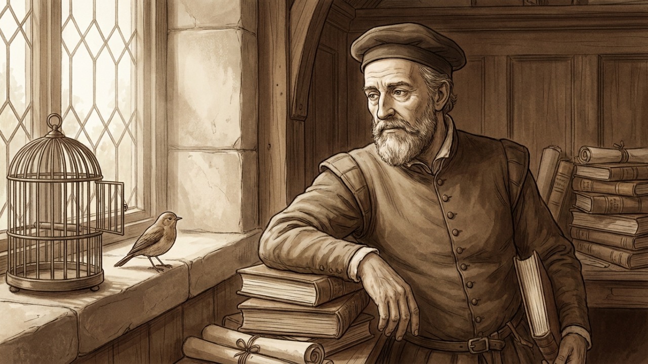 Michel de Montaigne sobre o casamento: "O casamento é como uma gaiola; vemos os pássaros do lado de fora desesperados para entrar, e os de dentro desesperados para sair." Uma reflexão sobre a vida a dois