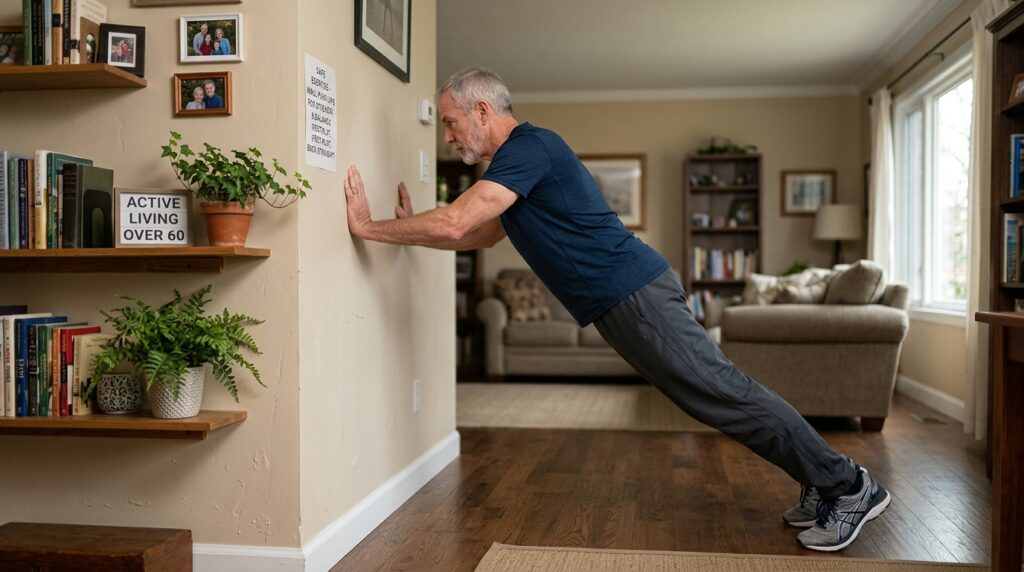 Treino no conforto de casa aos 60 anos: 10 exercícios eficazes para fortalecer o corpo todo em apenas 20 minutos e sem equipamentos