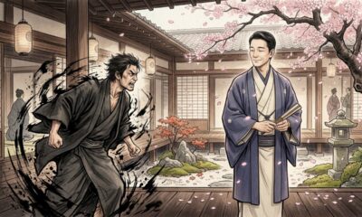 Provérbio japonês do dia: "Quem sorri em vez de se zangar é sempre mais forte." Uma lição sobre autocontrole e sabedoria