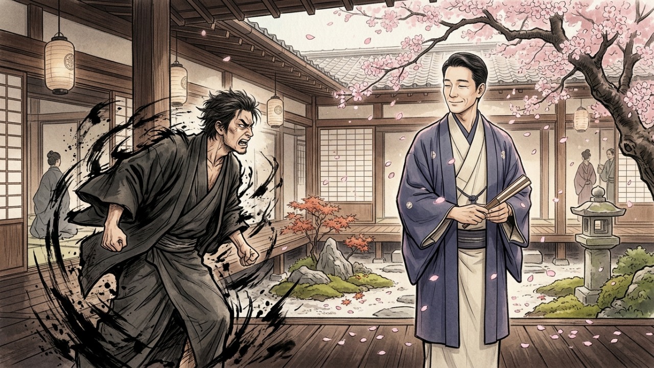 Provérbio japonês do dia: "Quem sorri em vez de se zangar é sempre mais forte." Uma lição sobre autocontrole e sabedoria