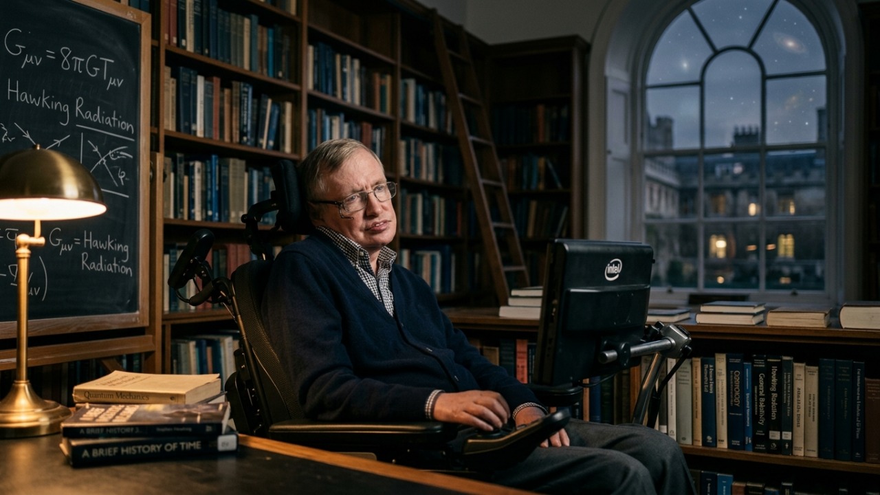 Stephen Hawking, físico teórico e cosmólogo: “Pessoas quietas e silenciosas costumam ter as mentes mais fortes e eloquentes.” Uma reflexão sobre o poder do silêncio