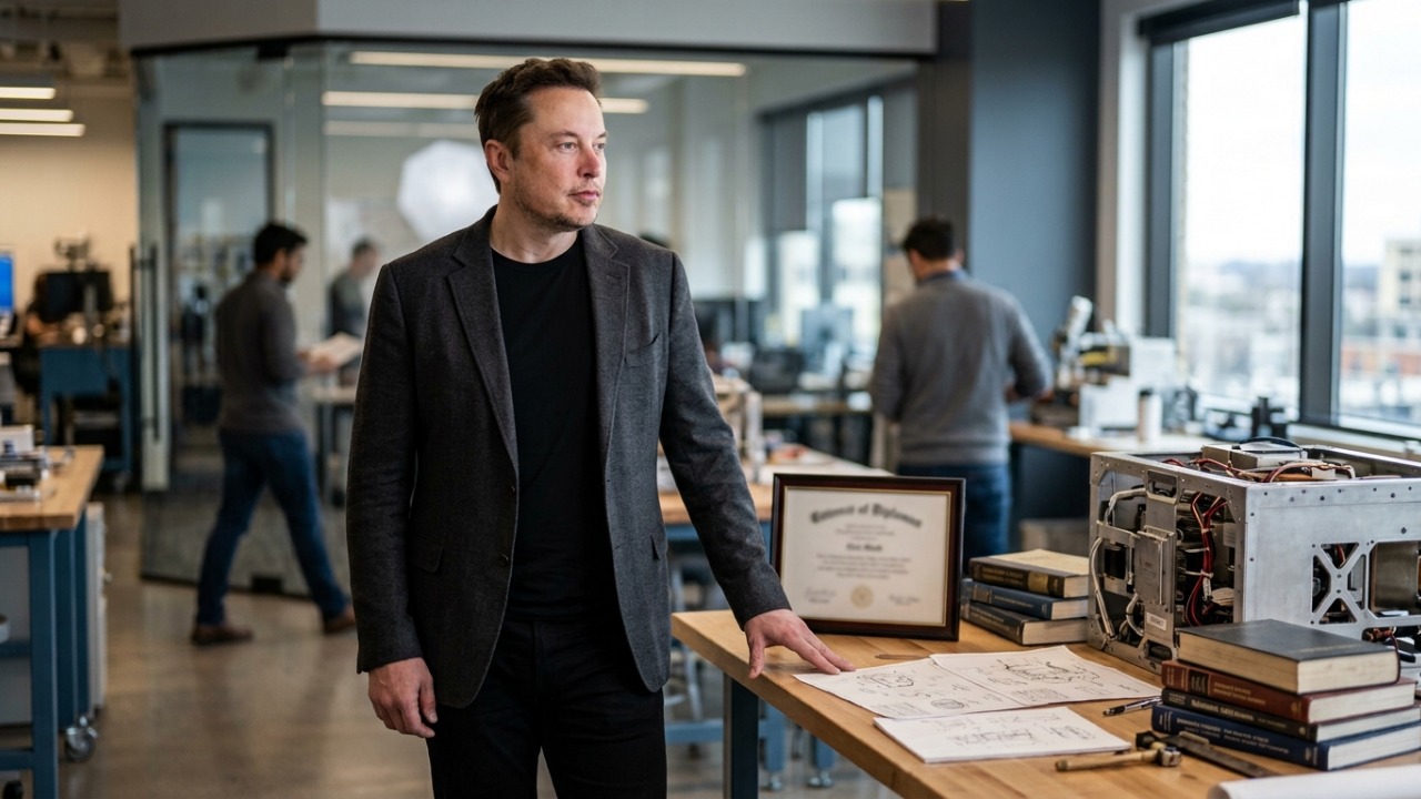 Frase do dia de Elon Musk: “Não confunda escolaridade com educação. Eu não estudei em Harvard, mas as pessoas que trabalham para mim estudaram.” Uma reflexão sobre conhecimento e sucesso profissional
