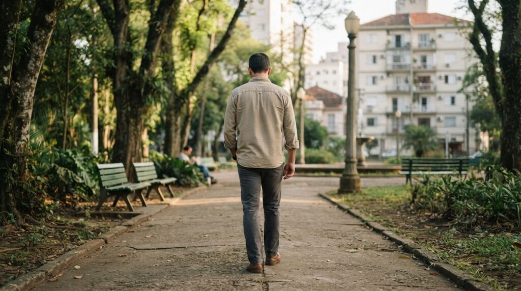 Segundo a psicologia, pessoas que caminham com as mãos atrás das costas não fazem isso apenas por conforto, mas sim para reflexão e tranquilidade