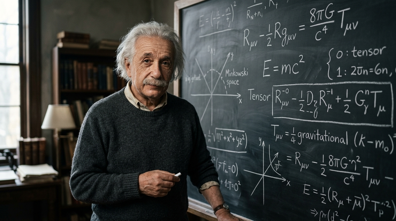 Albert Einstein, sobre como alcançar o sucesso na vida: "Não tente se tornar um homem de sucesso, tente se tornar um homem de valor."