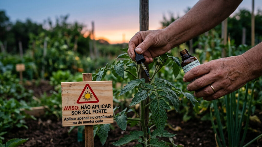 O truque caseiro simples com óleo de neem para combater pragas e por que você nunca deve aplicar o produto sob o sol forte