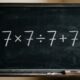 Parece uma conta simples, mas muita gente se confunde: quanto é 7 × 7 ÷ 7 + 7?