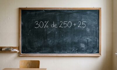 Resolva a conta: 30% de 250 + 25. Apenas 1 em 5 consegue em menos de 49 segundos e sem usar a calculadora