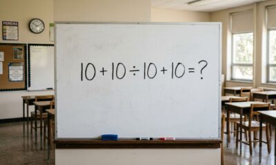 Você consegue resolver o desafio 10 + 10 ÷ 10 + 10 sem usar calculadora?