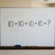 Você consegue resolver o desafio 10 + 10 ÷ 10 + 10 sem usar calculadora?