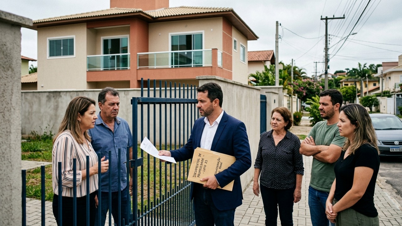 Casal investe R$ 95 mil em casa construída em lote vazio, mas herdeiros surgem anos depois cobrando o imóvel