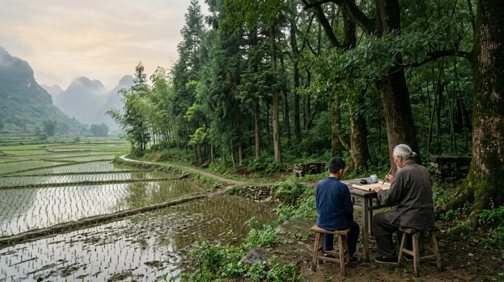 Provérbio chinês sobre trabalho: "Se você planeja para um ano, plante arroz; se planeja para duas décadas, plante árvores; e se planeja para uma vida inteira, eduque uma pessoa"