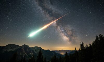 Chuva de meteoros registrada desde 1870 volta a cruzar o céu com até 25 rastros luminosos por hora