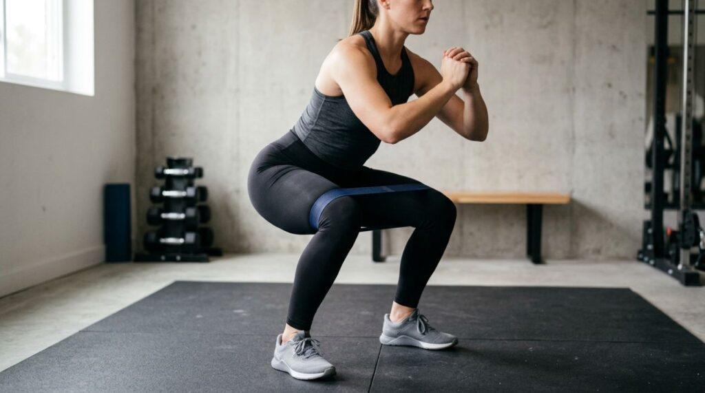 Comecei a usar elásticos nos treinos e descobri uma forma mais leve de fortalecer o corpo