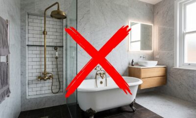 Sem chuveiros ou banheiras nas casas modernas. Uma nova tendência vinda da Europa que começou a ganhar popularidade