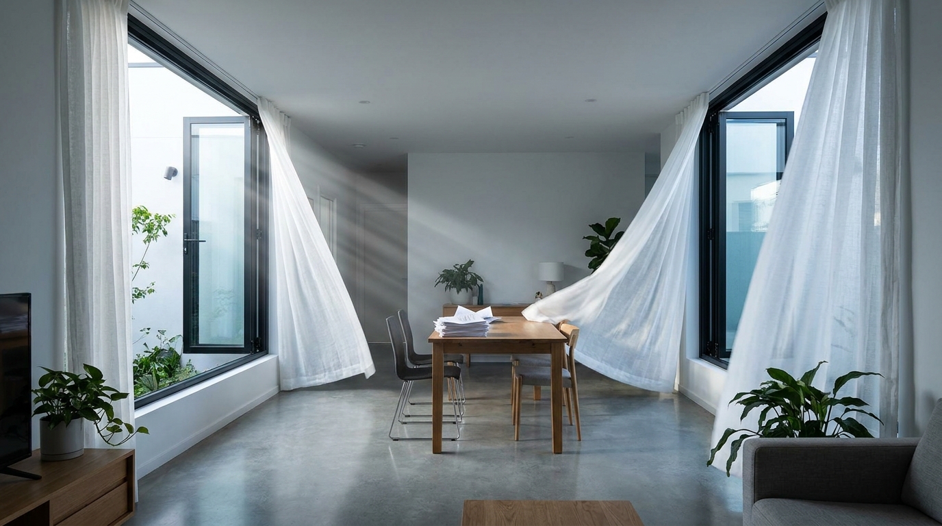 O sistema de ventilação natural que pode deixar a casa mais fresca nos dias quentes