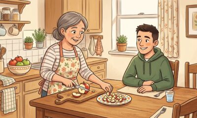 A psicologia revela que a mãe que ainda corta a fruta em pedacinhos para o filho adulto não está mimando, mas repetindo um ritual de vínculo que o cérebro dela não consegue desligar