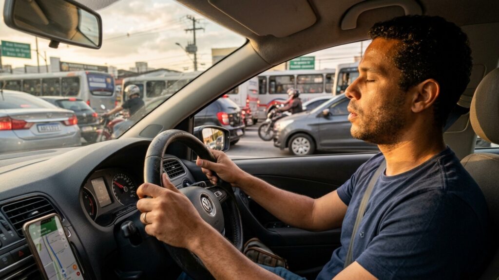 A psicologia indica que quem buzina demais no trânsito pode não estar só com raiva, mas preso a uma urgência silenciosa que controla suas reações