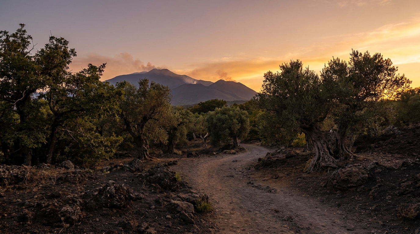 Banho de floresta no Etna termina com jantar sob as estrelas e noite de observação astronômica