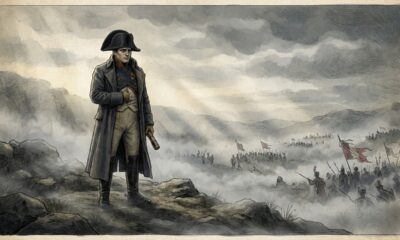 Frase de Napoleão Bonaparte, primeiro imperador francês: "Nunca interrompa seu inimigo quando ele estiver cometendo um erro." Uma reflexão sobre silêncio e estratégia