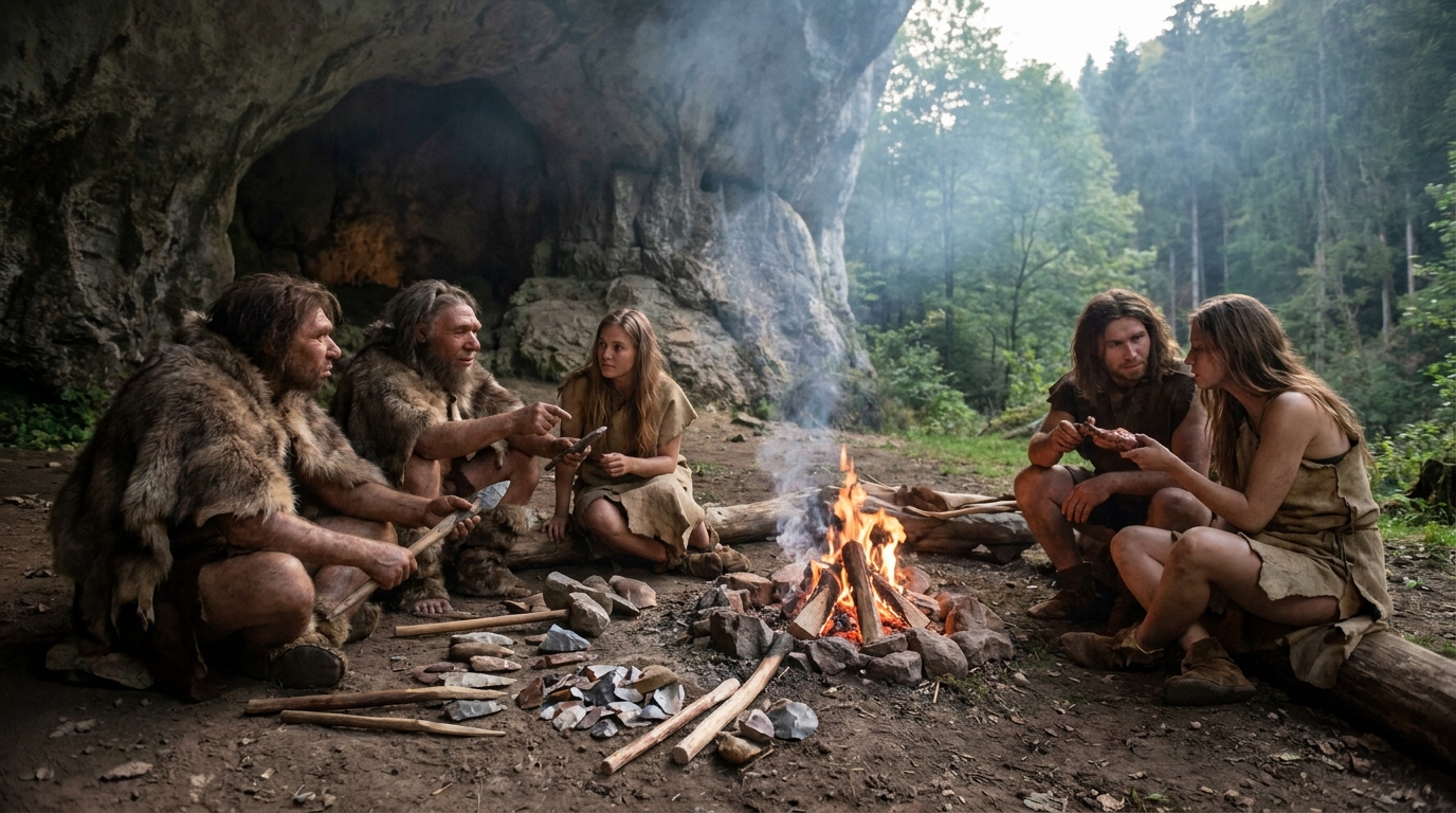 Novo achado sobre os neandertais pode derrubar uma das maiores teorias sobre seu desaparecimento