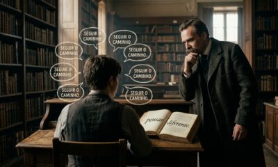 Friedrich Nietzsche, filósofo alemão: “A maneira mais segura de corromper um jovem é instruí-lo a ter em maior estima aqueles que pensam como ele do que aqueles que pensam diferente”. Um pensamento sobre corrpução
