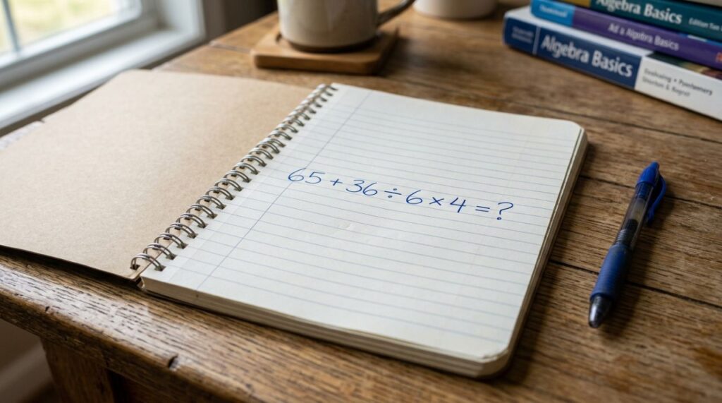 Apenas os mais atentos acertam 65 + 36 ÷ 6 × 4 sem usar calculadora