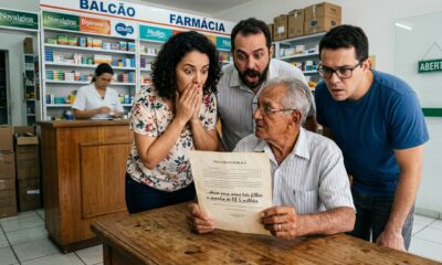 Avô deixa R$ 5 milhões e uma rede de farmácias só para o neto que cuidou dele, e nada para os três filhos, o que diz a lei sobre a legítima"