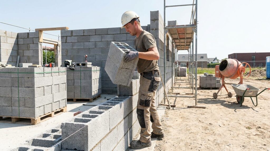 Adeus às paredes de tijolos convencionais: o novo sistema com blocos de concreto celular que reduz o tempo da obra e melhora o isolamento está crescendo em 2026