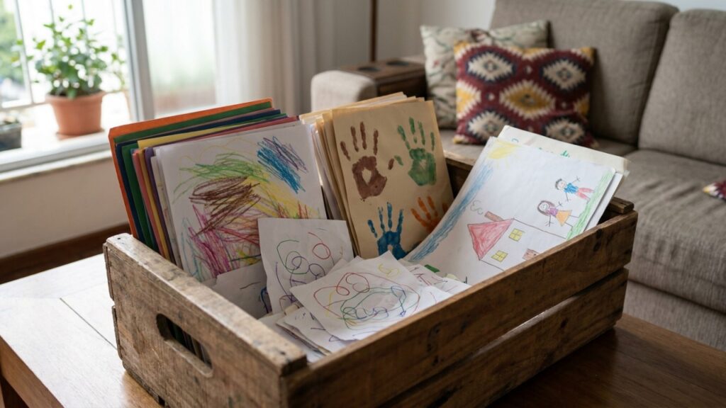 A psicologia diz que guardar desenhos dos filhos não é apenas nostalgia, mas uma forma poderosa de reviver emoções boas