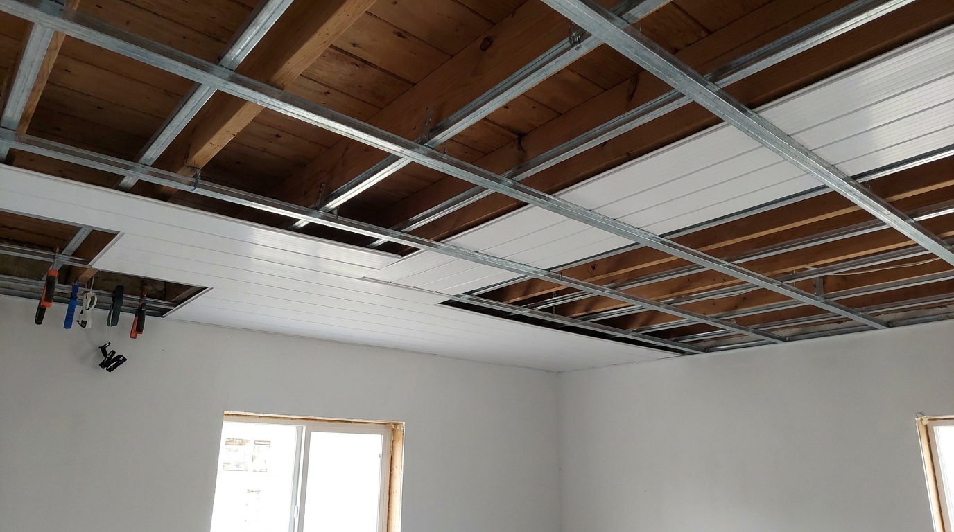 Como instalar forro de PVC sem deixar folgas aparentes, técnicas de profissionais