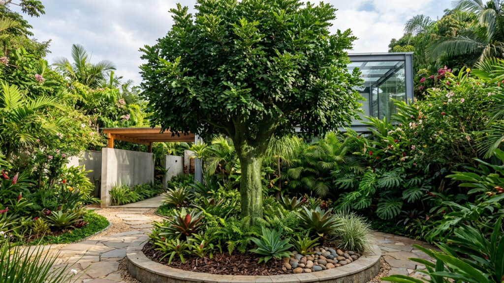 Essa árvore ornamental nativa tem o tronco completamente liso e verde, parecendo pintado à mão, e embeleza qualquer projeto de paisagismo