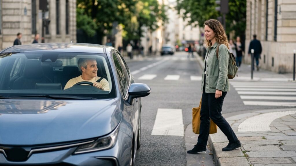 A psicologia aponta que pessoas que agradecem aos motoristas ao atravessar a rua não fazem isso apenas por educação, mas podem demonstrar empatia e atenção ao outro