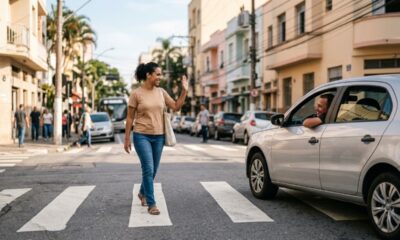 A psicologia aponta que pessoas que agradecem aos motoristas ao atravessar a rua não fazem isso apenas por educação, mas podem demonstrar empatia e atenção ao outro
