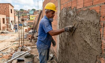 O traço de chapisco certo para o reboco aderir melhor e não desplacar com o tempo