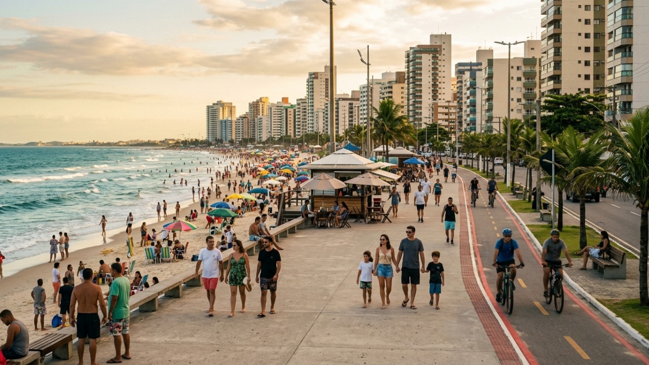 A praia a 72 km de São Paulo onde Pelé viveu seus dias como recruta e que atrai 2 milhões de turistas no verão
