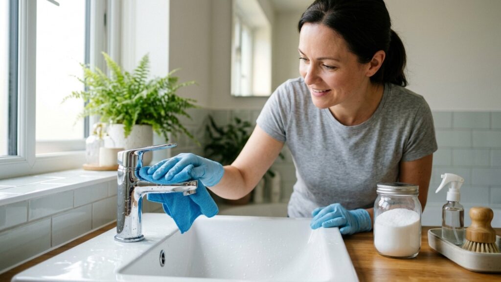 Nem vinagre nem bicarbonato: o produto fácil de encontrar que ajuda a remover a crosta das torneiras e do vaso sanitário