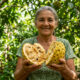 Adeus graviola tradicional: essa fruta de cor amarela e casca escamosa possui uma polpa suculenta com gosto doce de leite condensado e banana
