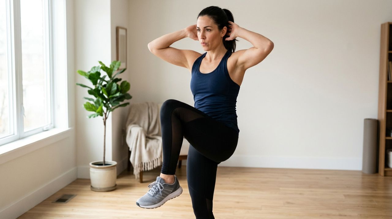 5 exercícios em pé para fortalecer o abdômen e aumentar a queima de calorias sem deitar no chão