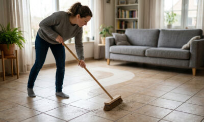 Varrer a casa do jeito certo: o movimento em "S" que impede a poeira de subir e ajuda a economizar a metade do tempo de toda a faxina
